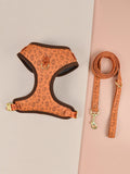 Pet chest-back haulage rope harness for medium and large dogs in multiple colours