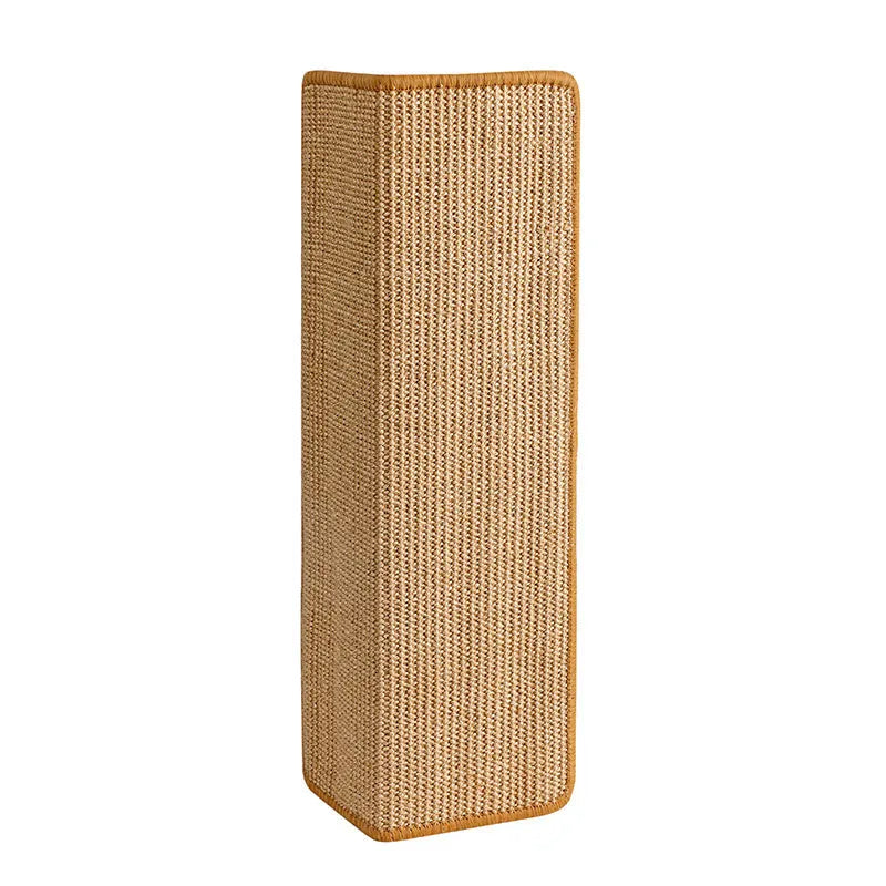 Jianma corner cat scratch board, 18 x 60 cm, wear-resistant cloth vertical sticker, ginger yellow or dark gray
