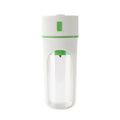 Portable USB charging electric juicer blender in blue green orange colours with 400ml capacity