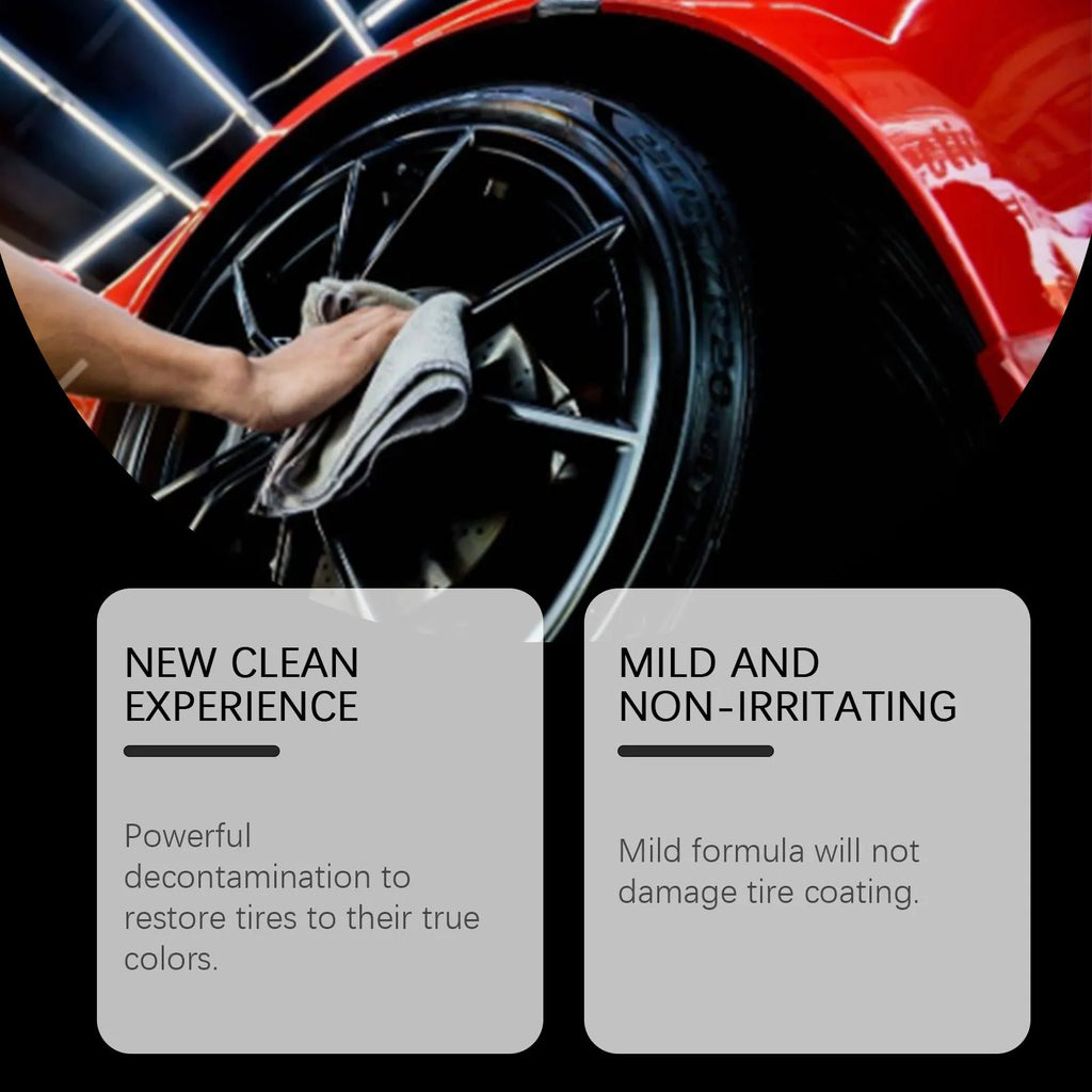 120ml water-based car wheel cleaner for brake dust removal on alloy wheels