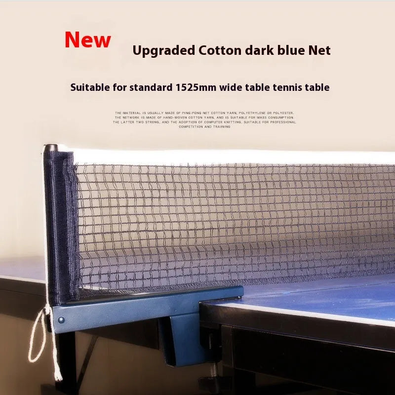 Table tennis ball return frame with universal large clips for indoor open grid tables