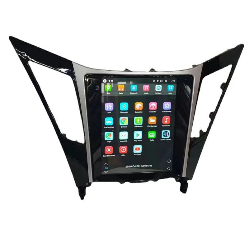 9.7-inch vertical Android car navigator for 2008 Hyundai Sonata dashboard installation