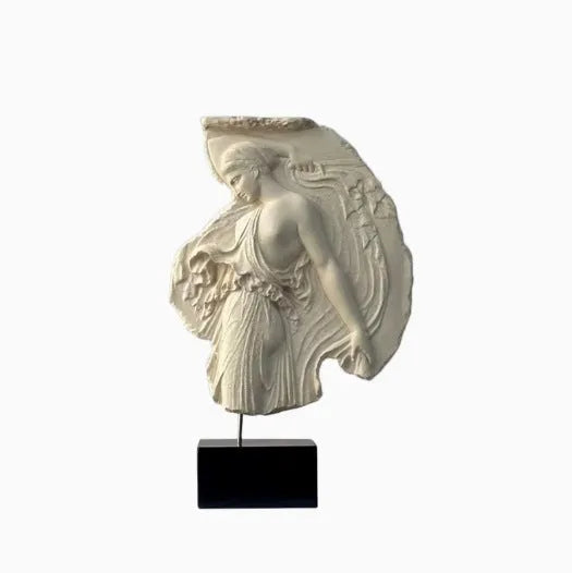 Wine goddess European-style resin sculpture ornament with modern simplicity design