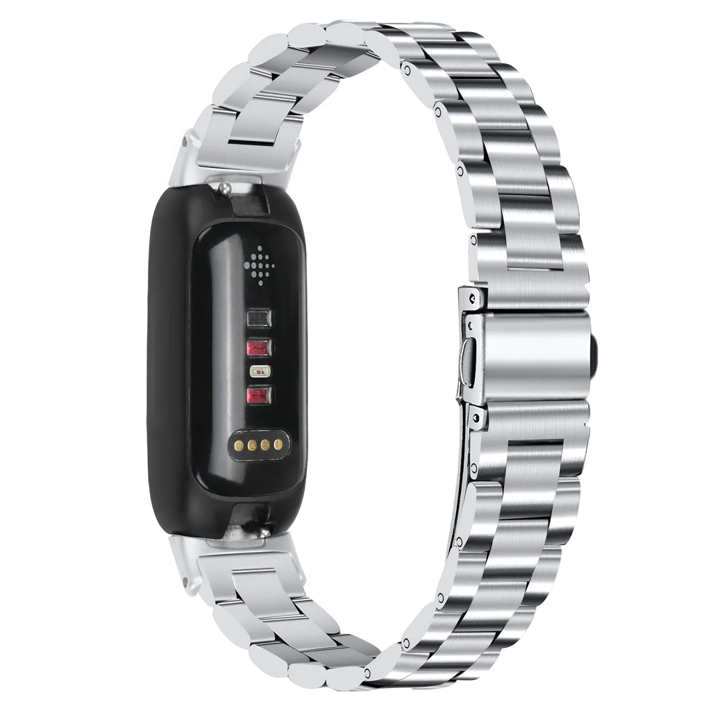 Stainless steel watch strap for Fitbit Inspire 3 in multiple colour options