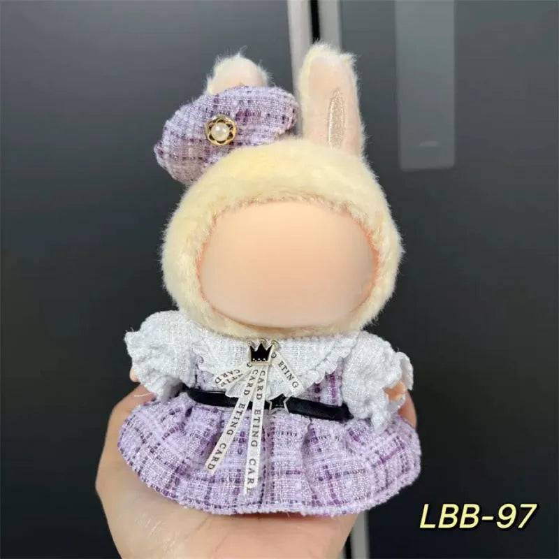 Doll clothing costume for 17cm plastic vinyl figurine from LBB series
