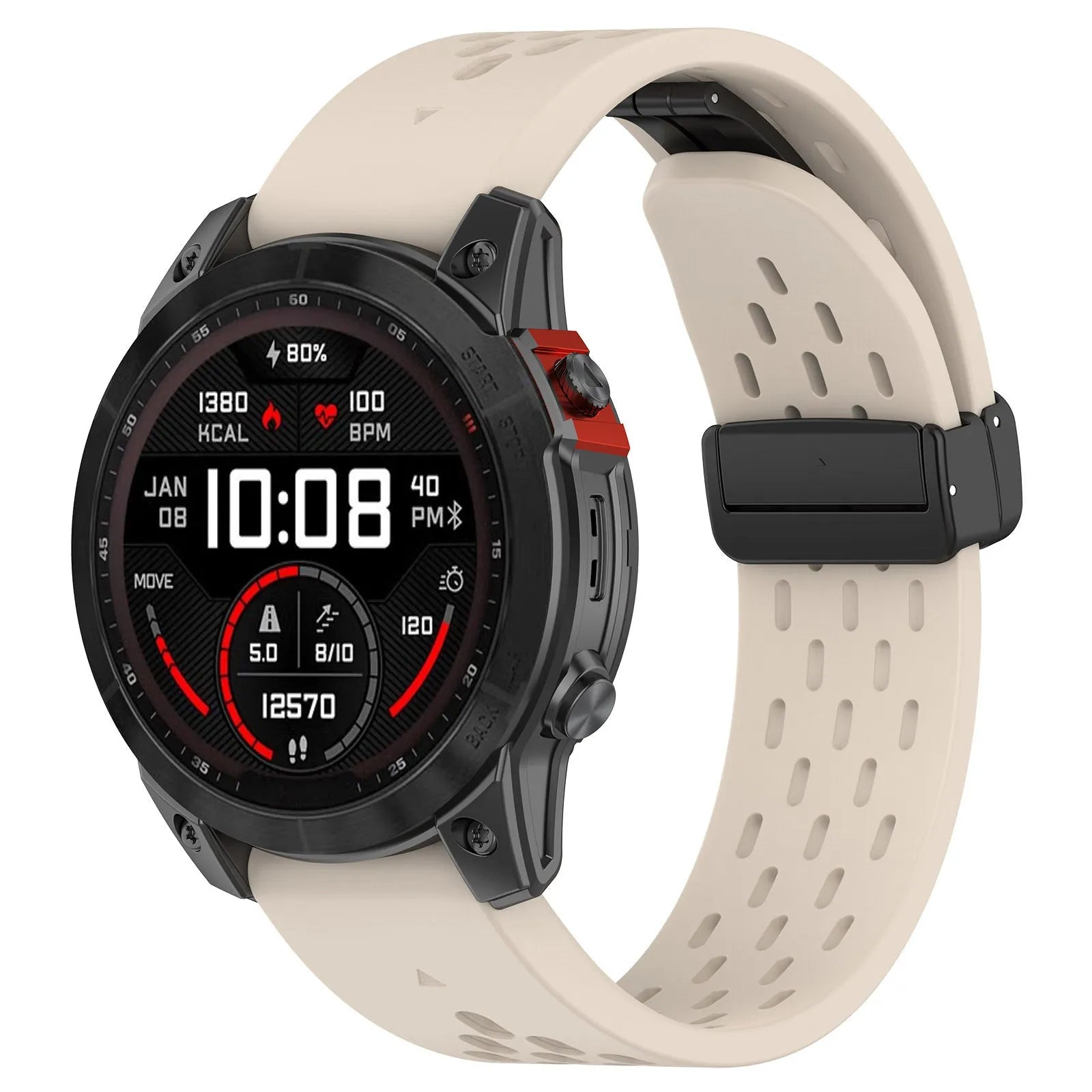 Garmin Fenix quick release nylon watch strap in multiple colours with screwdriver and utility knife.