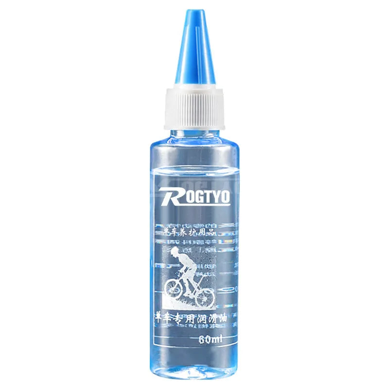 60ml bottle of bicycle chain lubrication oil for mountain bike maintenance