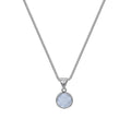 Korean-style women's oval pendant necklace with eight-point star design on adjustable chain