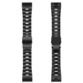 Garmin Jiaming watch replacement strap in silver, black or titanium colour for Fenix series compatibility