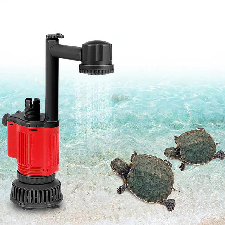 Automatic fish tank cleaning machine with multifunctional suction pump and sand suction device