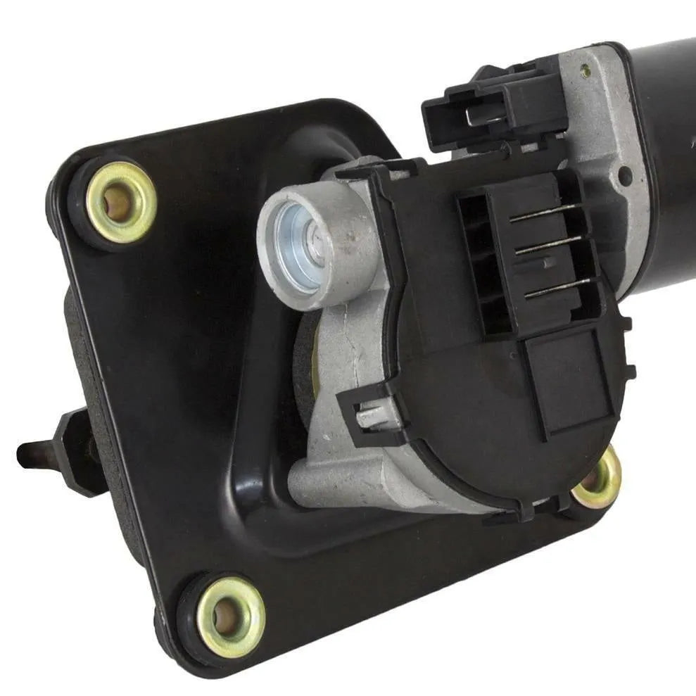 Black alloy wiper motor for automotive use compatible with E7TZ17508A