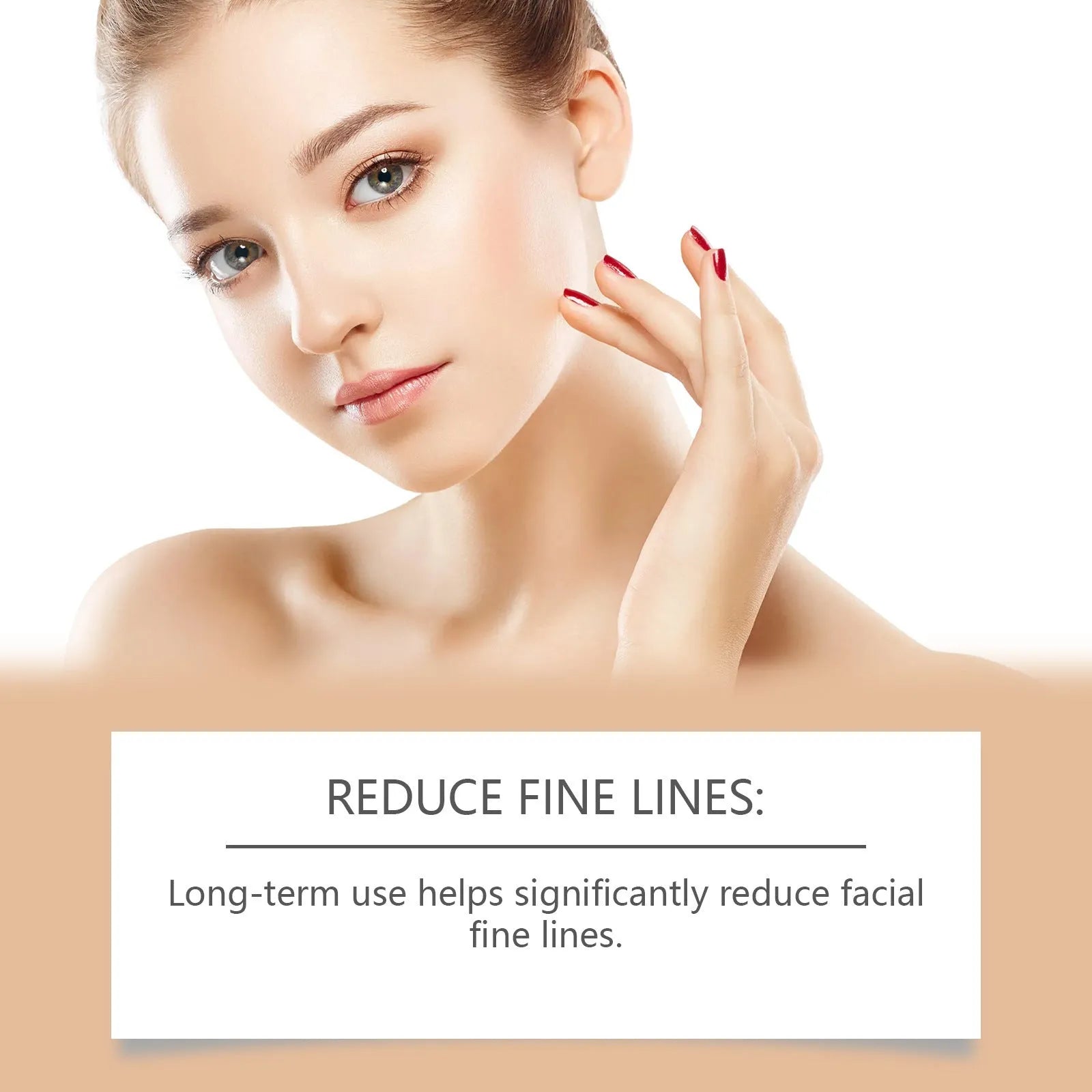 30ml anti-aging liquid bottle with hyaluronic acid and bee venom for facial skincare