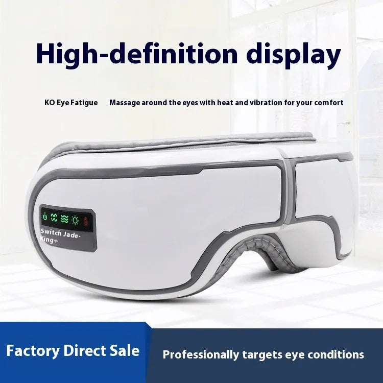 Smart Bluetooth eye massager with wireless design and air pressure massage