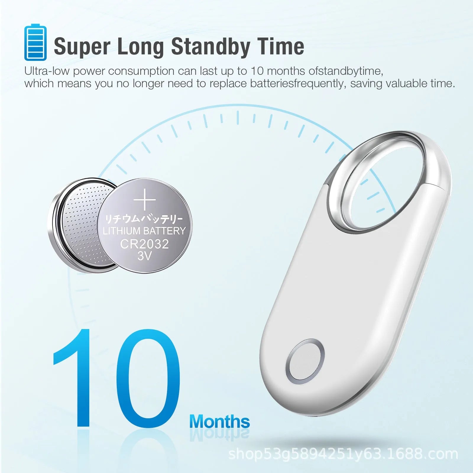 Black and white GPS tracker device with USB port for pet child anti-loss tracking