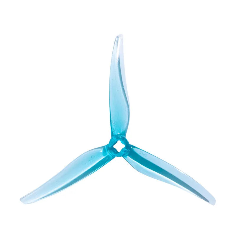 Four PC propellers for toothpick frame, 129.4mm diameter, double hole T-mount, CW/CCW set