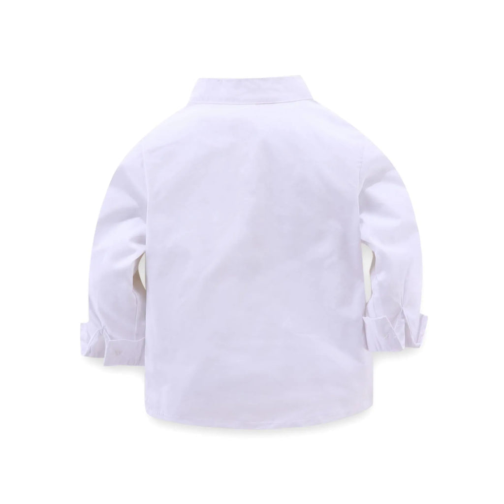 Blue boys formal suit with blazer for children heights 90-130cm European style