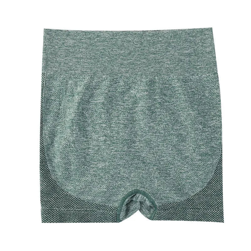 Women's high-waist quick-dry yoga shorts in multiple colours for fitness activities