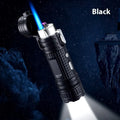 TH727 multi-function waterproof metal flashlight lighter in camouflage colour