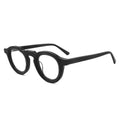 Hip-hop style sunglasses with thick plate frame and coloured stitching details in full rim construction