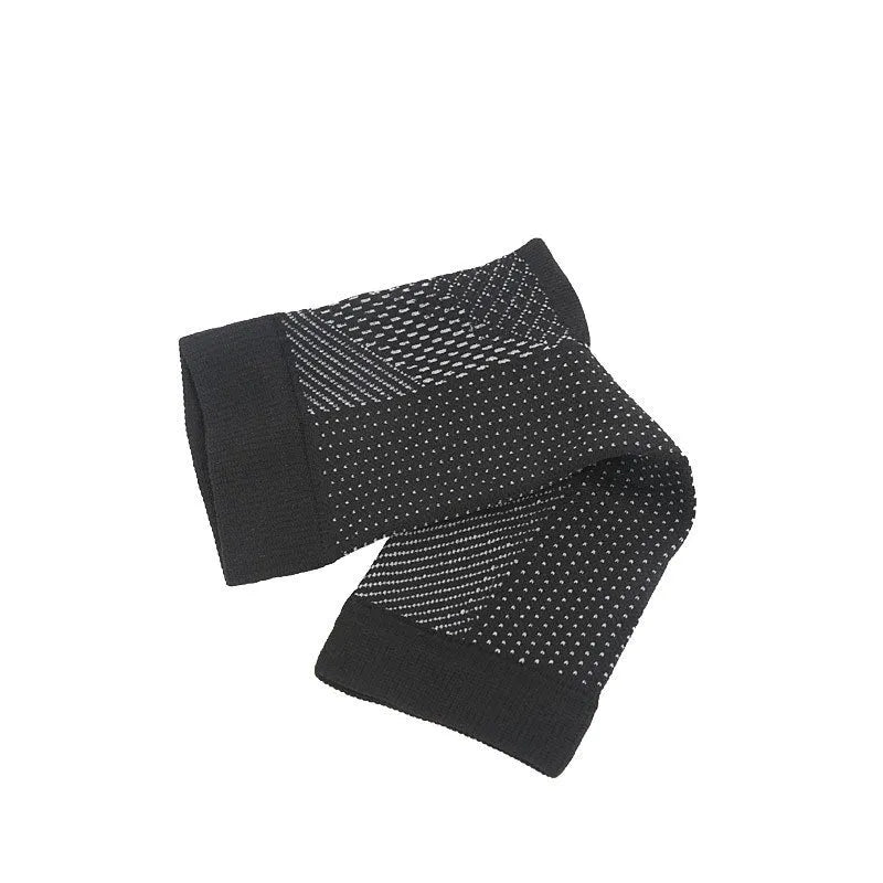 Short tube sports compression socks in black, white, skin colour, and copper for basketball.