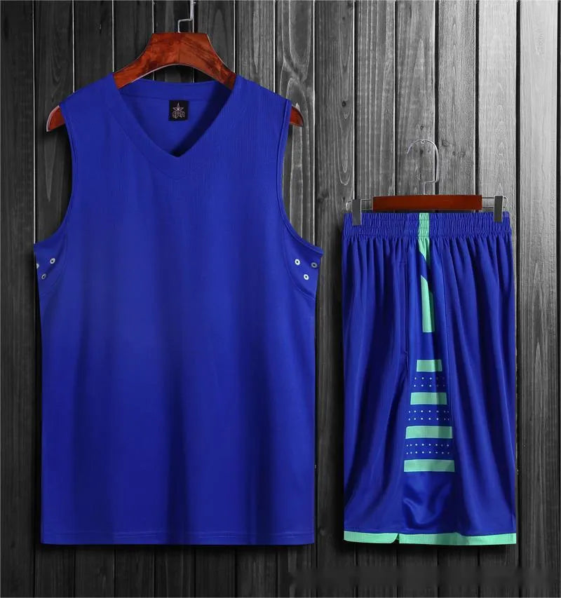 Black sleeveless basketball training vest on a mannequin, part of a unisex sportswear set.