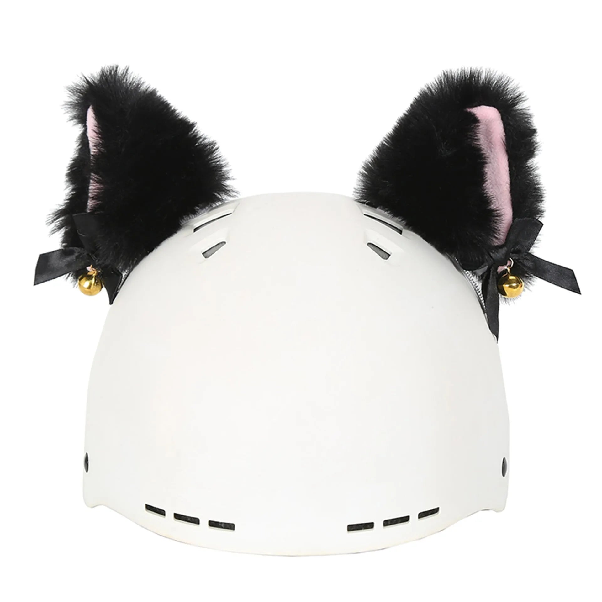 Cartoon plush fabric motorcycle helmet cover decorative accessory