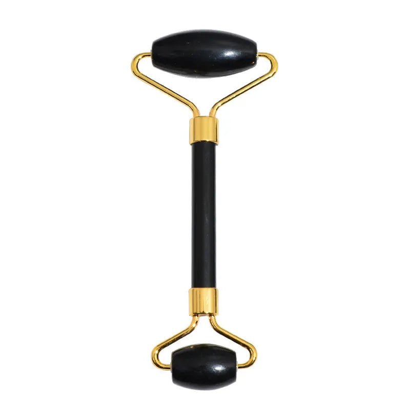 Black Bianstone beauty face care massage device for facial tension relief and skin firming