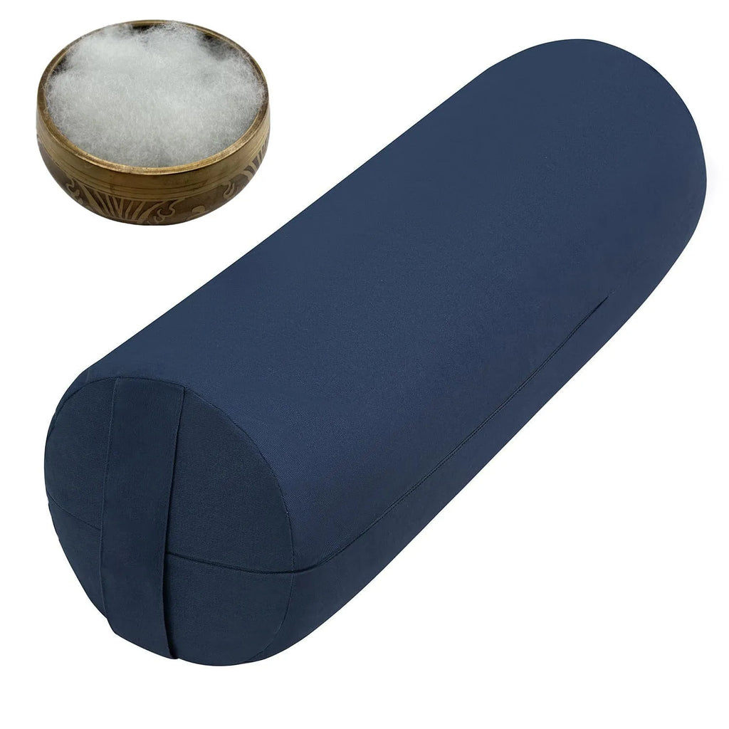 Yoga high elastic shoulder inverted bolster for health massage in square and round shapes