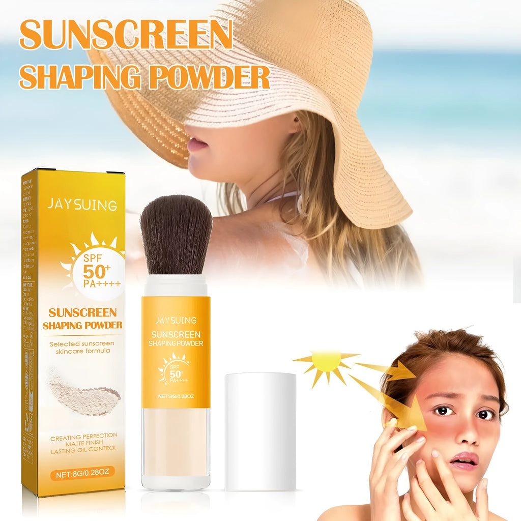 8g setting powder container for facial oil control with matte finish