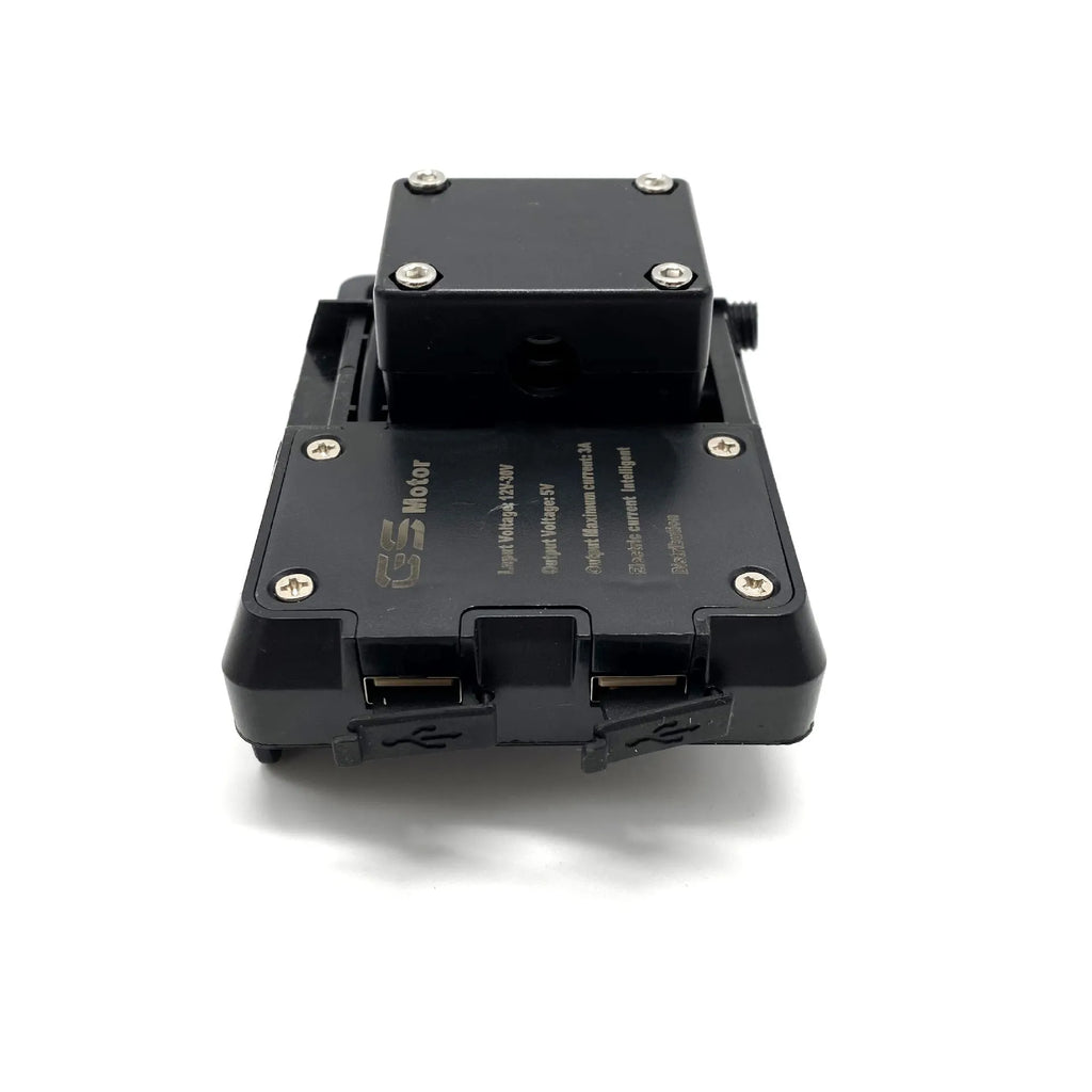 Black ABS plastic motorcycle navigation mounting bracket for BMW GS models