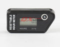 Black YSDS waterproof electronic LCD timer for vehicle and lawn mower maintenance
