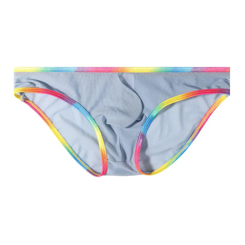 Mesh transparent quick-drying panties in nylon fabric with breathable briefs style