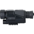 Black infrared digital night vision telescope with 40mm lens, storage bag, and accessories for outdoor observation
