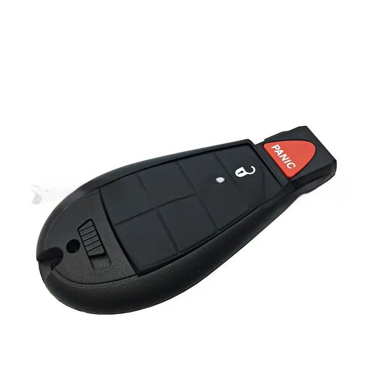 ABS brass replacement key shell for Dodge Chrysler vehicles measuring 85x42x15mm
