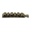 Tactical 6-hole Molle storage sticker in 1000D nylon measuring 5cm by 16.5cm