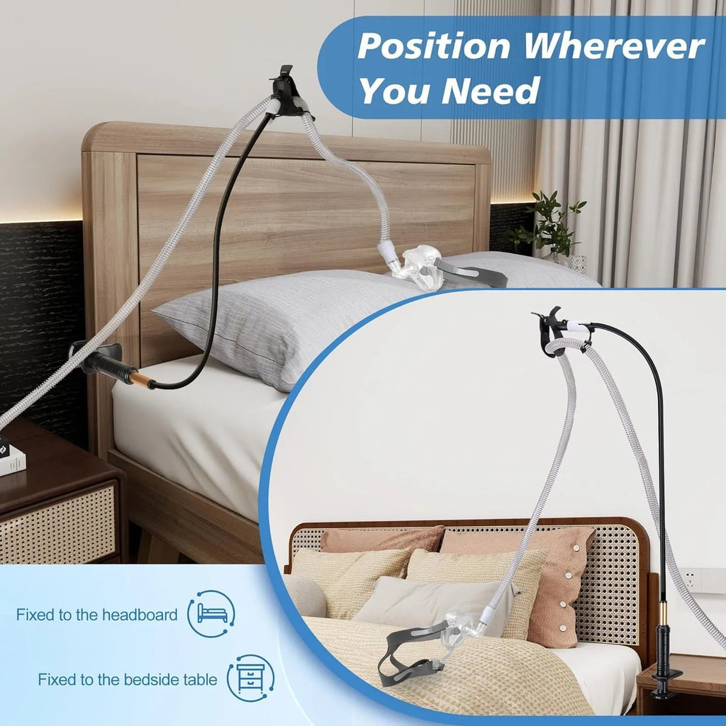 Universal ventilator hose bracket with 95cm length, aluminium alloy and ABS construction