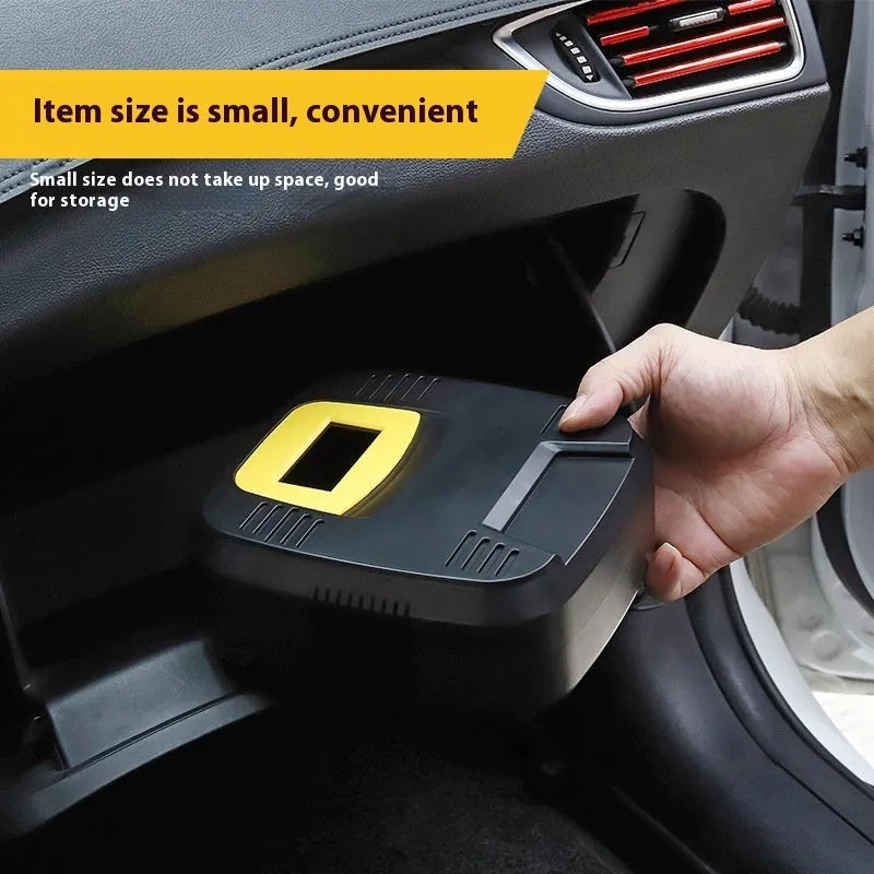 12V 120W ABS digital display air pump for car tyres with LED light and tire pressure gauge