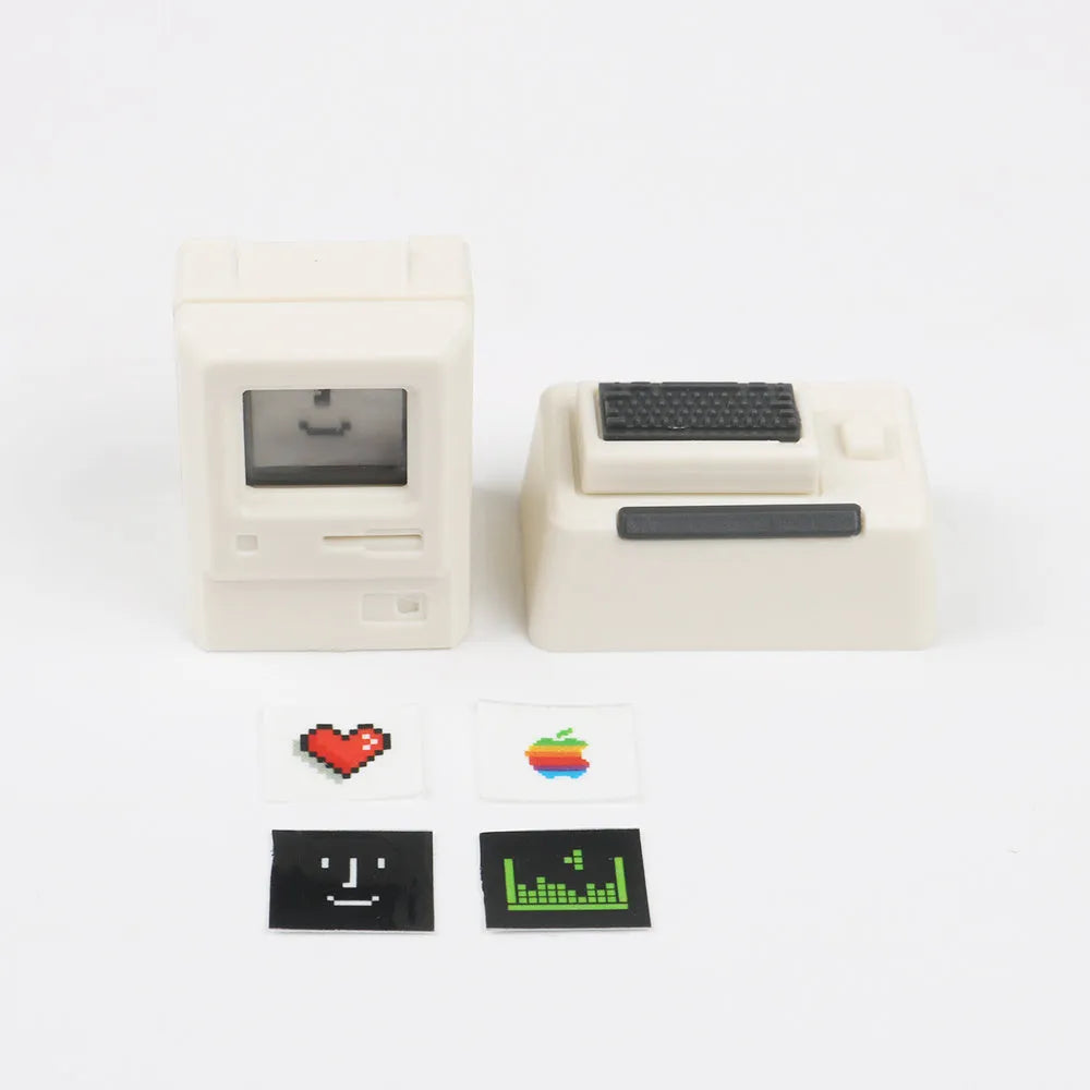 Transparent Macintosh retro mechanical keyboard keycap for Type-C keyboards