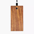 Wooden handicraft power bank with 8000mAh capacity, fast charge output, and slim rectangular design