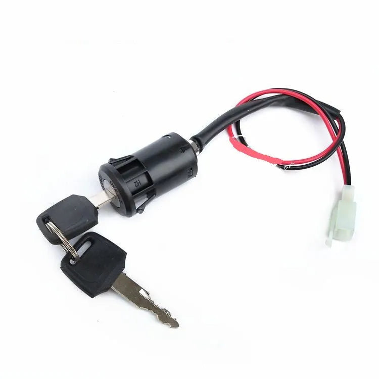 Waterproof electric door lock actuator for car central locking systems with plastic housing