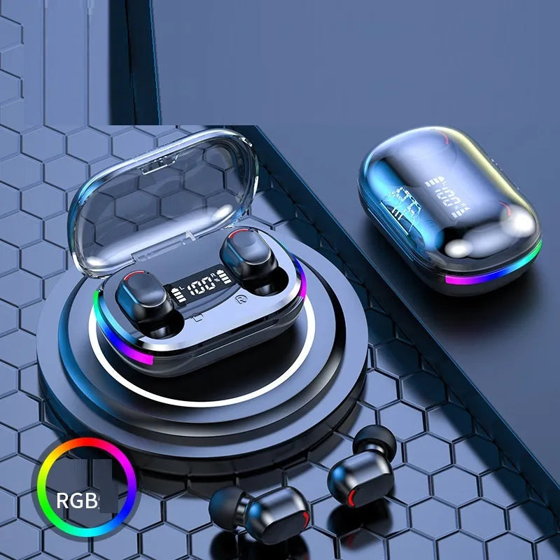 Black true wireless stereo sports earbuds with touch-sensitive controls on the housing.