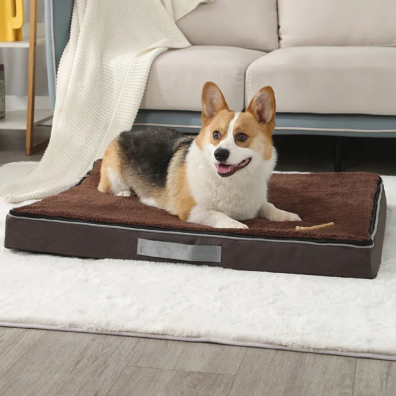 Removable cover memory sponge dog mat in multiple colour and size options
