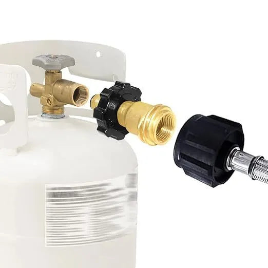 Copper gas cylinder pressure reducing valve adapter model SMT-SP005 for outdoor inflatable valves