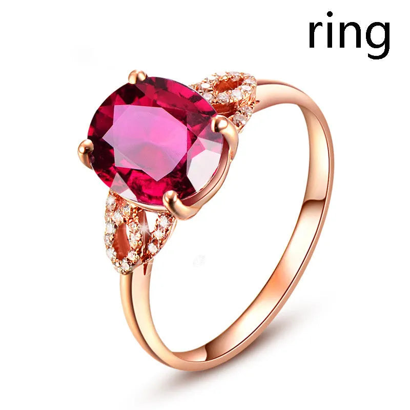 Red heart-shaped rotating plastic ring box for jewellery presentation
