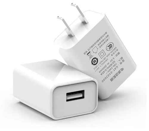 5V1A charging head power adapter kit with Android USB cable and accessories