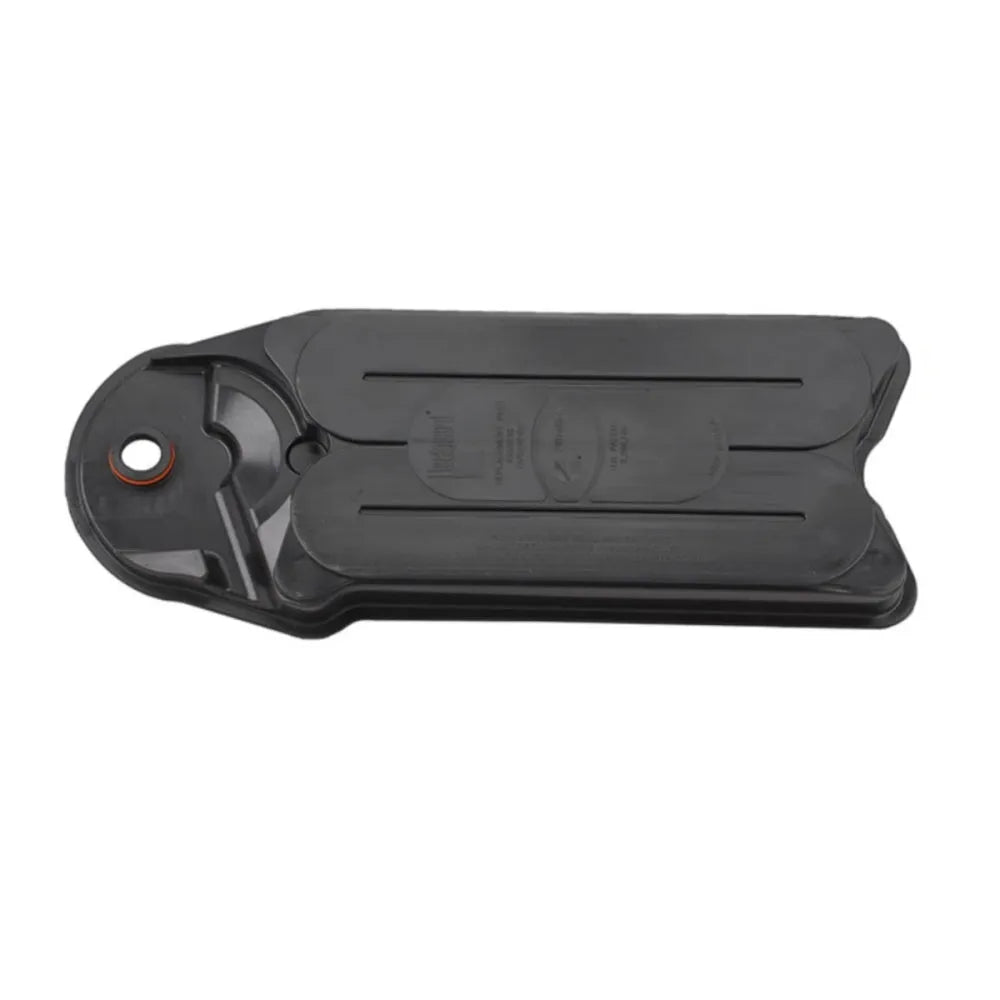 Black automotive crankcase ventilation filter for engine PCV systems