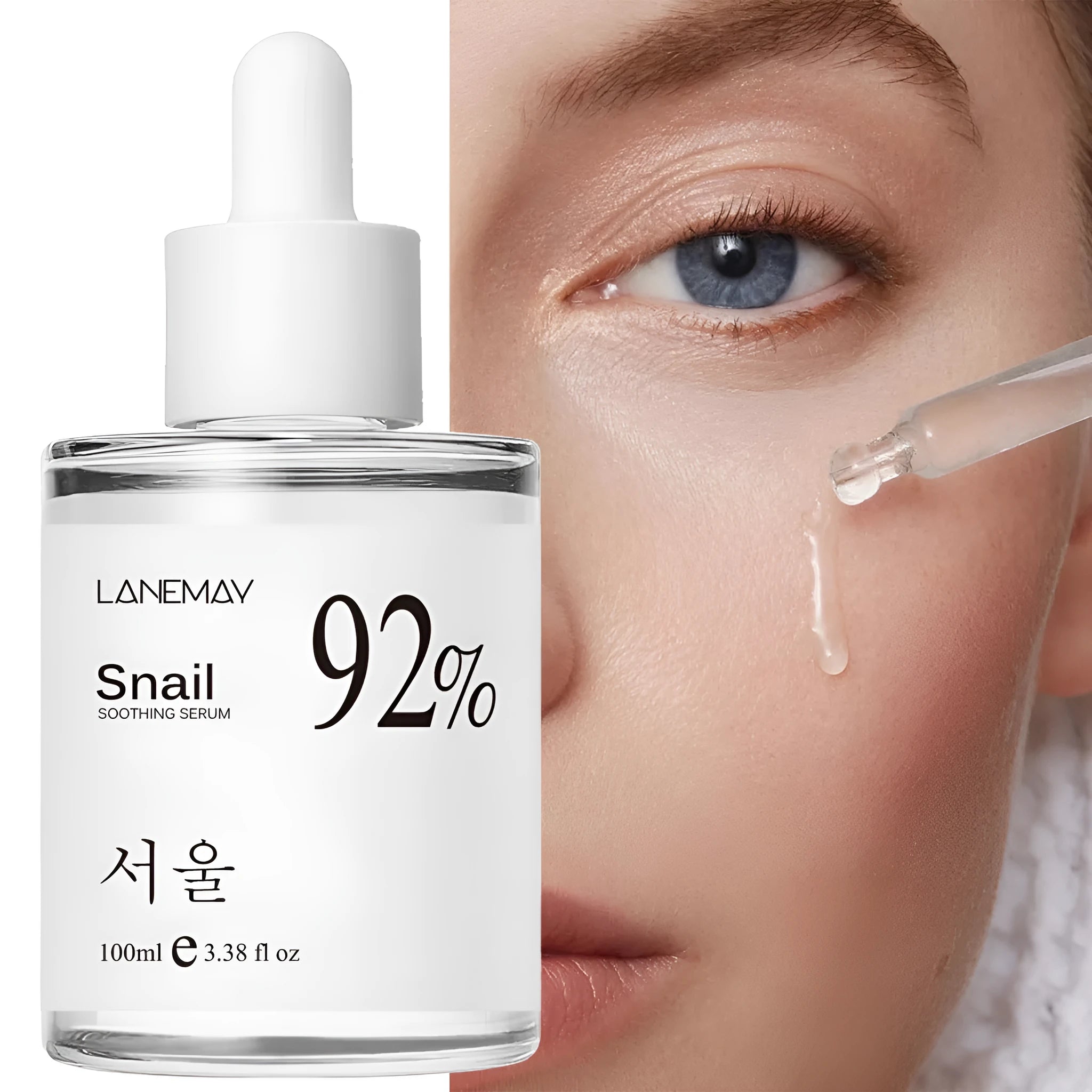 100ml bottle of glycerin facial essence toner moisturising water for sensitive skin care