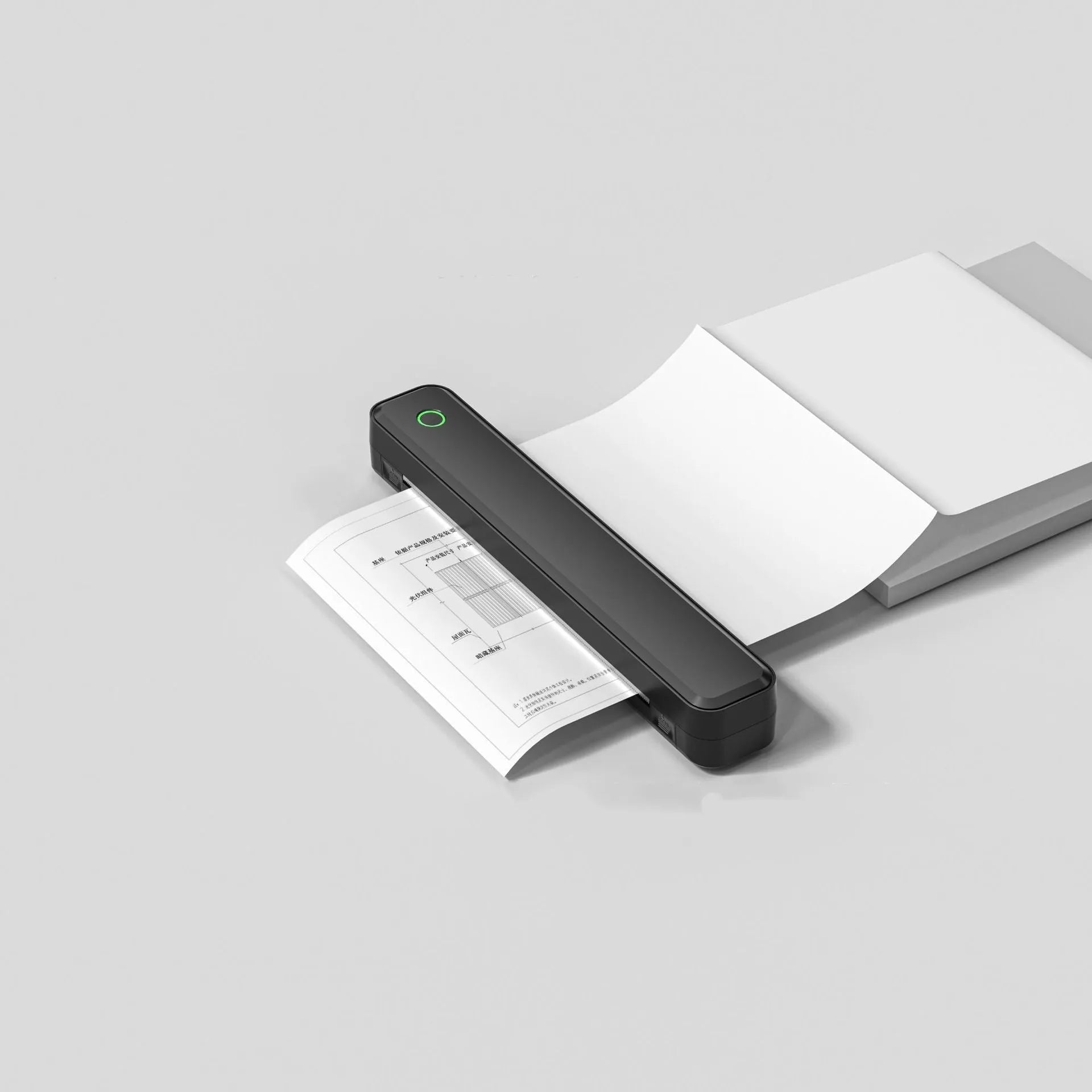 Bluetooth thermal printer for mobile phones in compact design