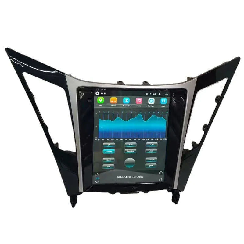 9.7-inch vertical Android car navigator for 2008 Hyundai Sonata dashboard installation