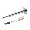 Carburetor mixing ratio adjustable screw in silver metal finish for motorcycle modification